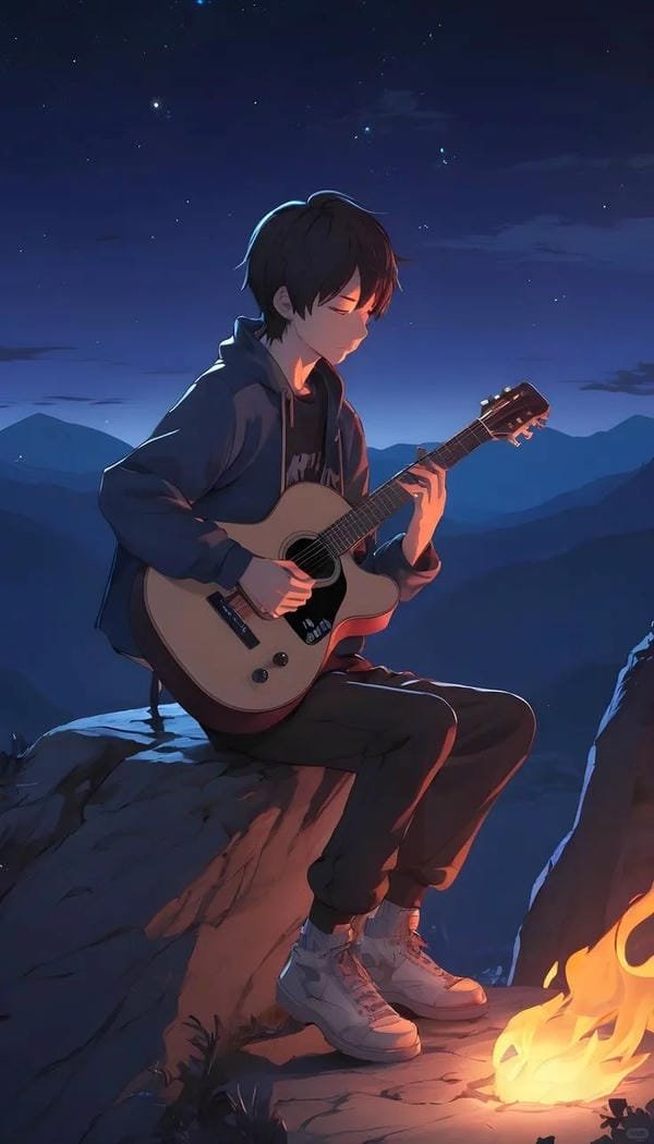 ảnh buồn anime nam​ (18)