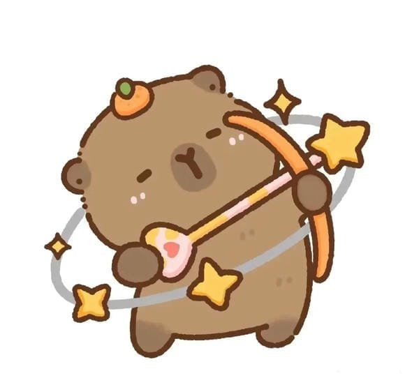 ảnh capybara anime (2)