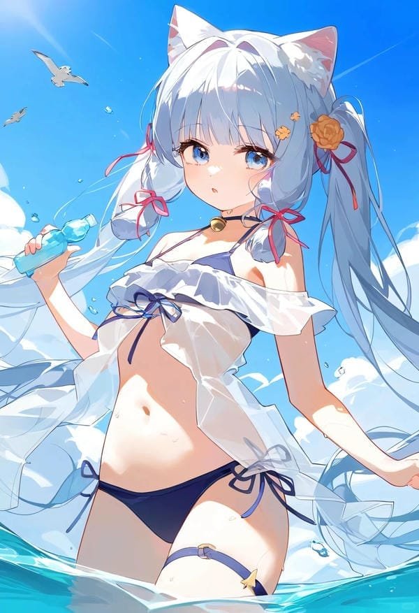 ảnh gái anime bikini (14)