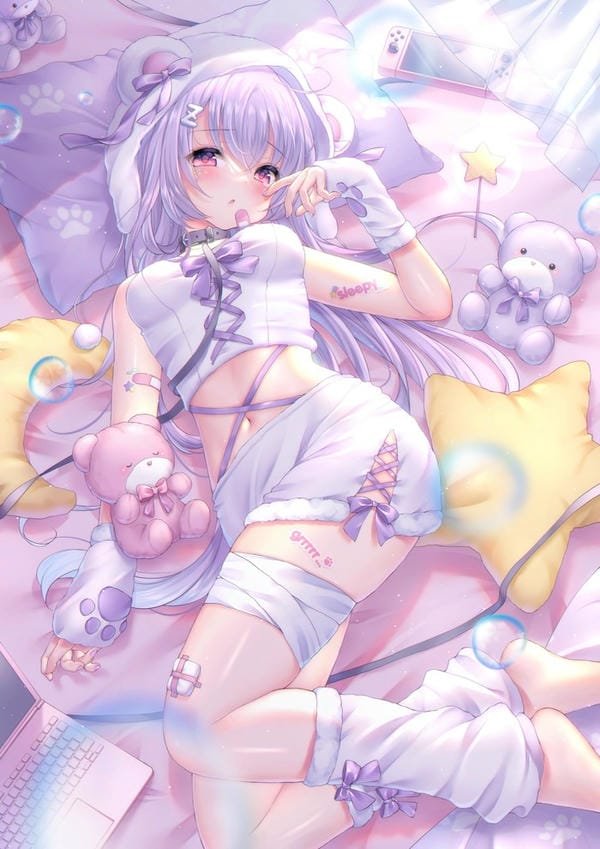 ảnh gái anime ko mặc đồ 14