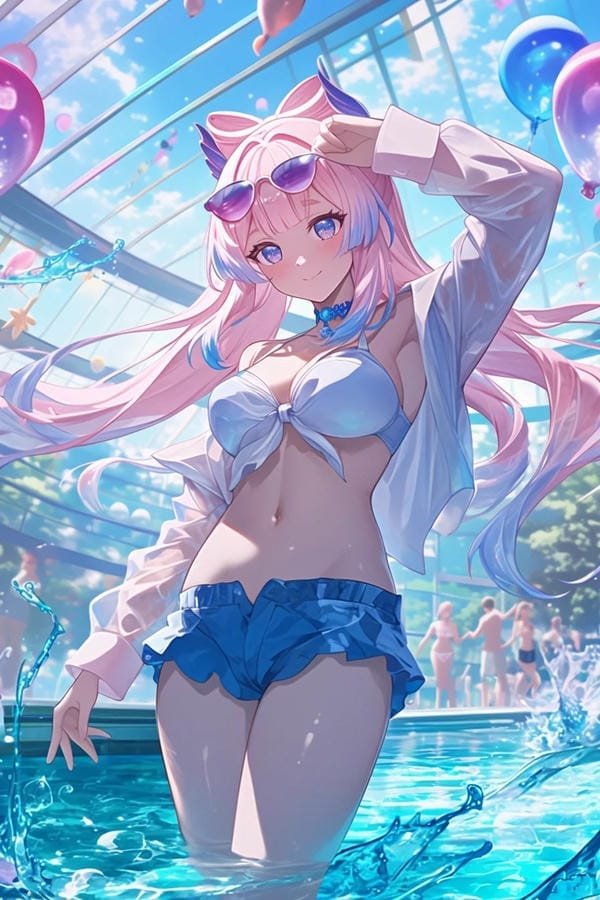 ảnh gái anime mặc bikini (12)