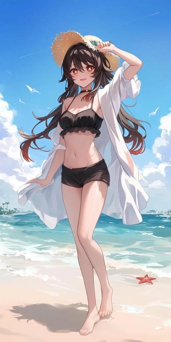 ảnh gái anime mặc bikini (26)