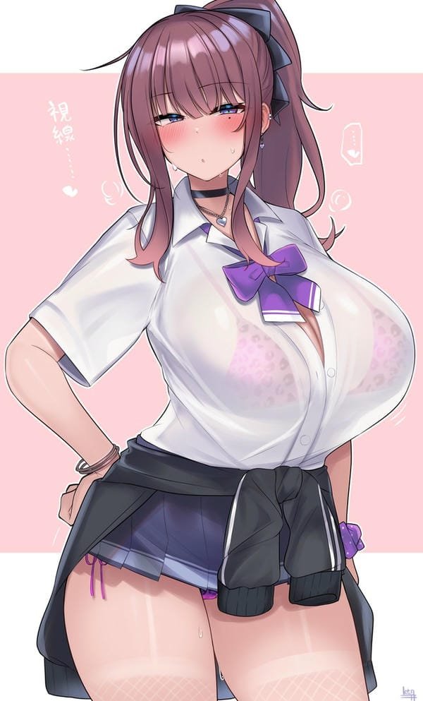 ảnh gái xinh anime to tròn 12