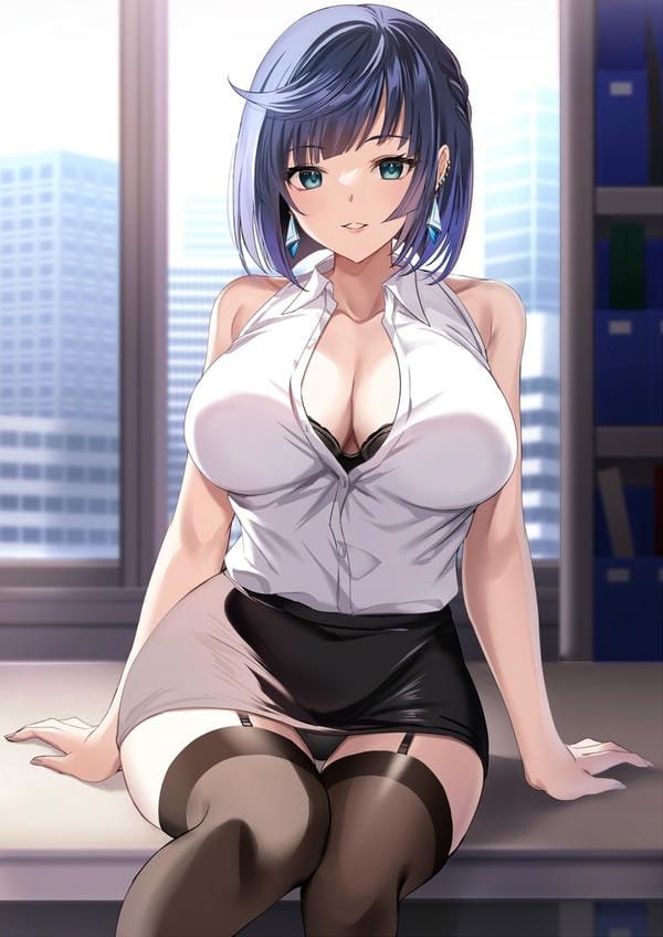 ảnh gái xinh anime to tròn 4