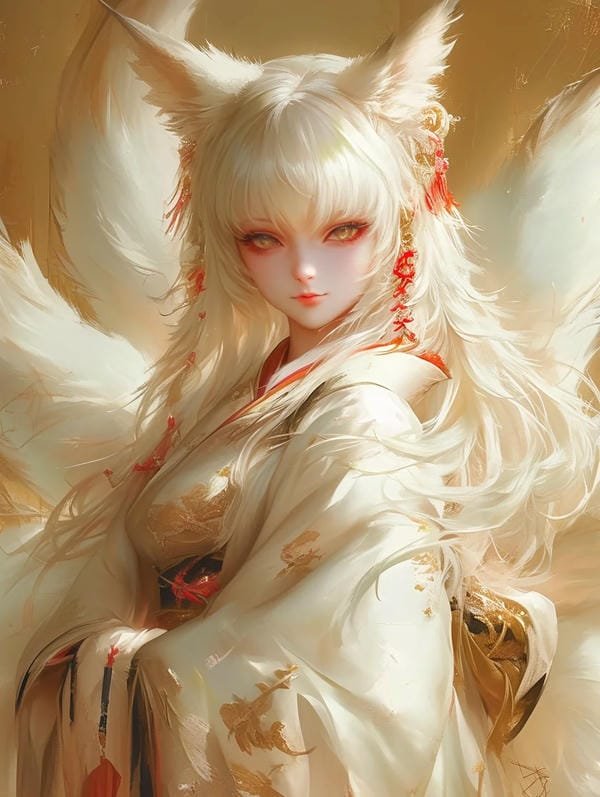 ảnh hồ ly anime​ (10)