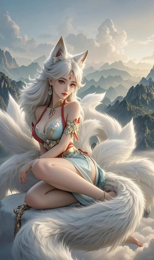 ảnh hồ ly anime​ (15)