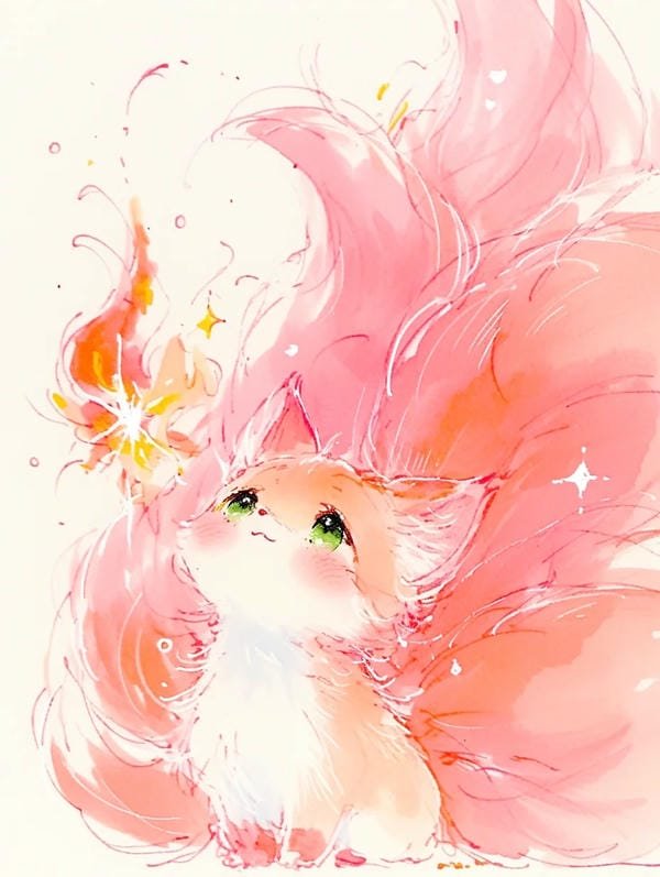 ảnh hồ ly anime​ (24)