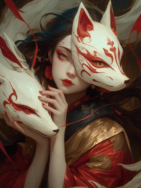 ảnh hồ ly anime​ (9)