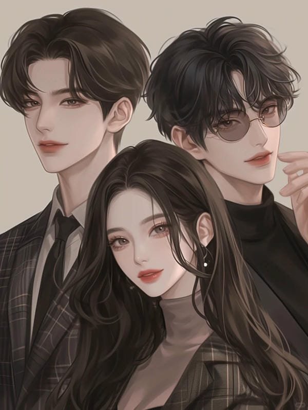 ảnh nhóm bạn thân 3 người anime (14)