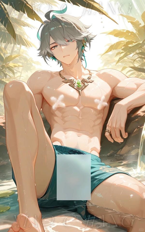 ảnh trai anime sáu múi