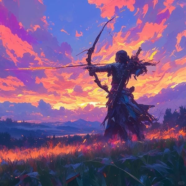 anime bắn cung (6)