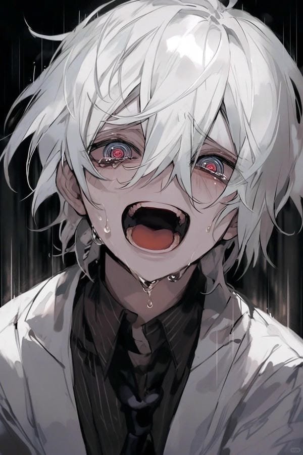 anime buồn khóc trắng đen (22)