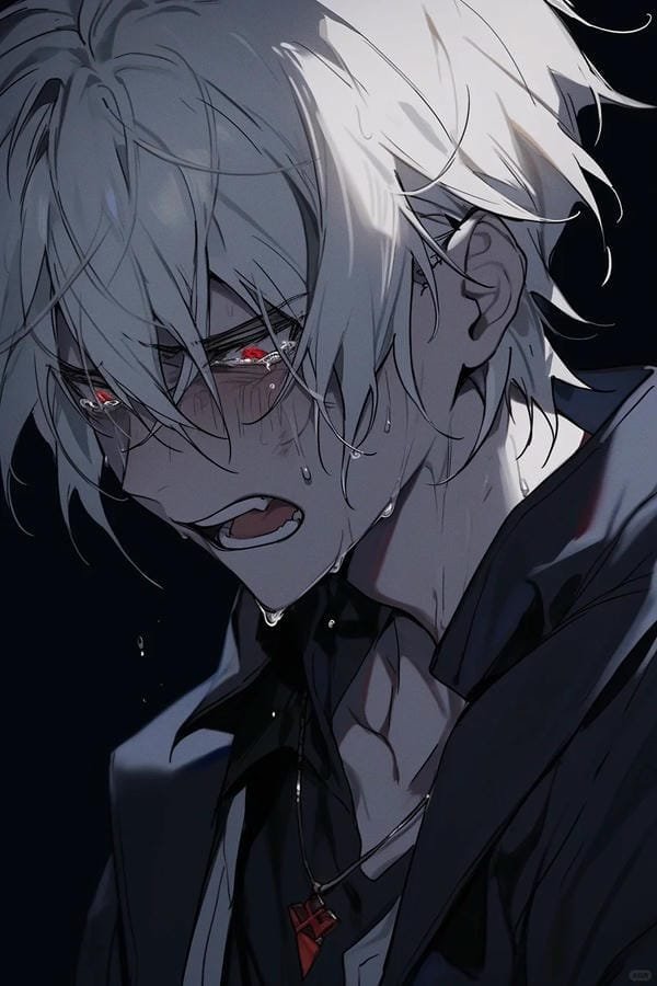 anime buồn khóc trắng đen (26)