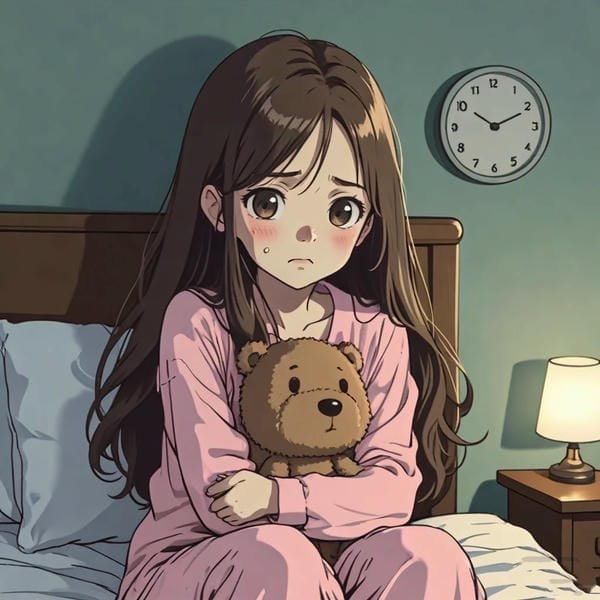 anime buồn khóc trắng đen (30)