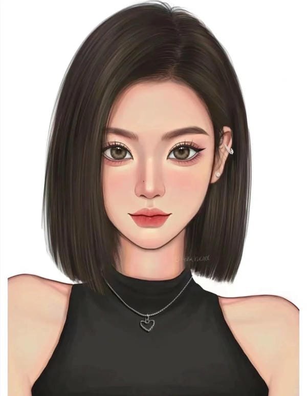 anime girl tóc ngắn​ (1)