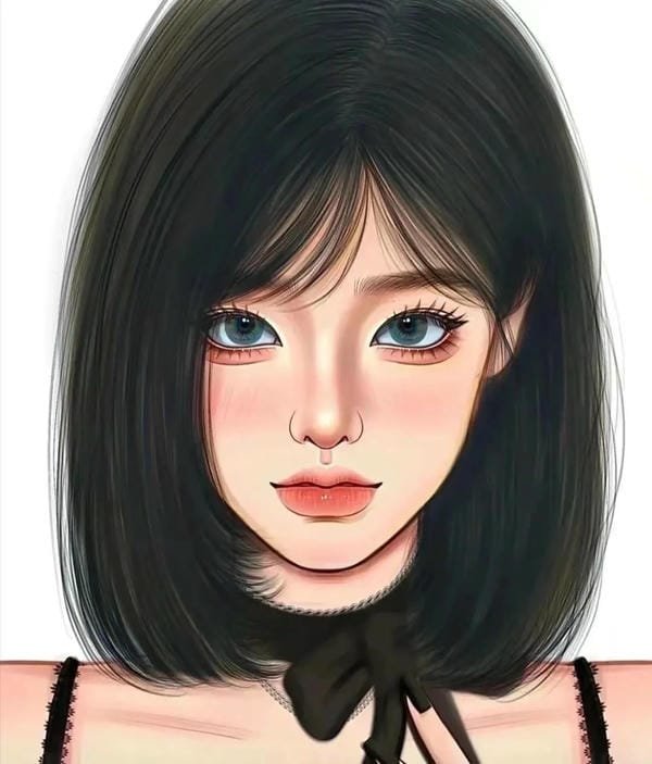 anime girl tóc ngắn​ (2)