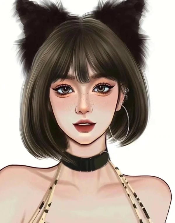 anime girl tóc ngắn​ (3)