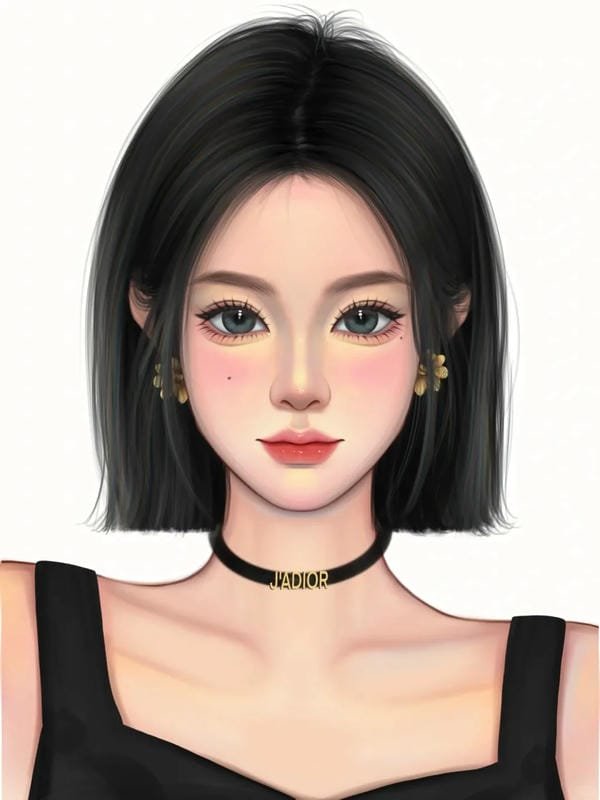 anime girl tóc ngắn​ (5)