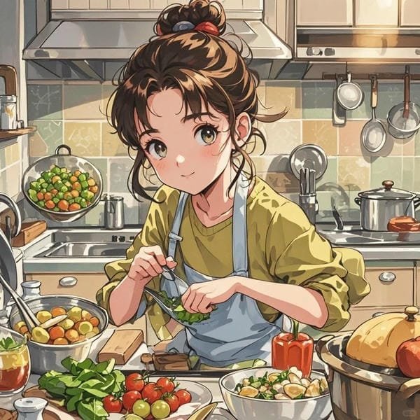 anime nấu ăn (1)