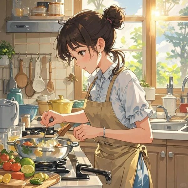 anime nấu ăn (10)