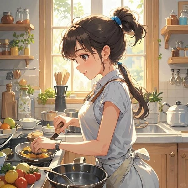 anime nấu ăn (9)