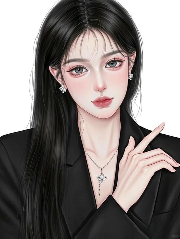 anime nữ tóc đen lạnh lùng (11)