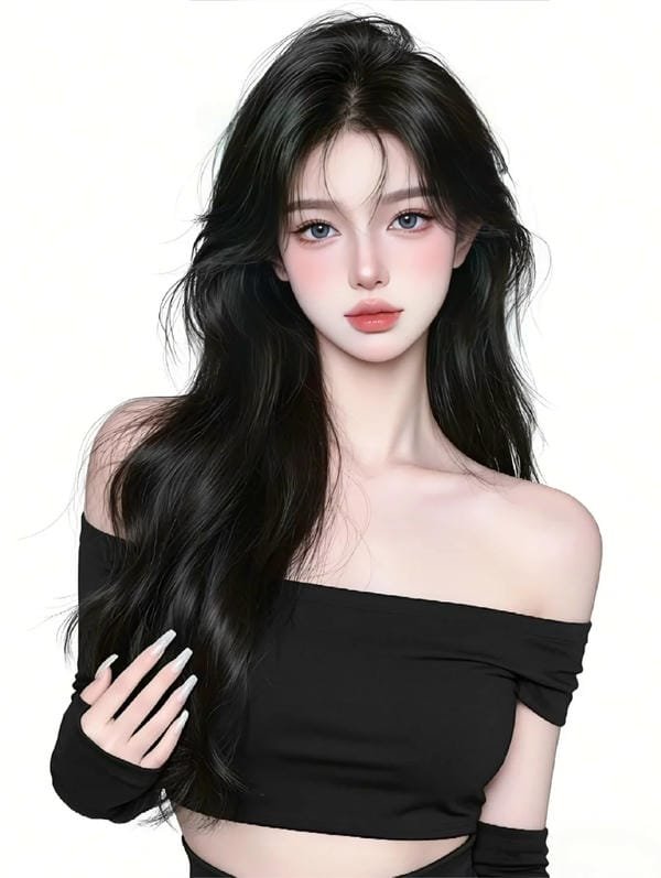 anime nữ tóc đen lạnh lùng (21)