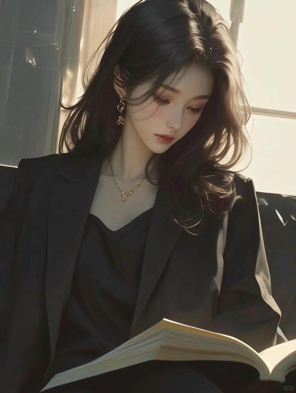 anime nữ tóc đen lạnh lùng (23)