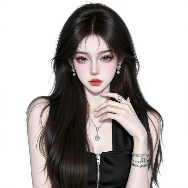 anime nữ tóc đen lạnh lùng (25)