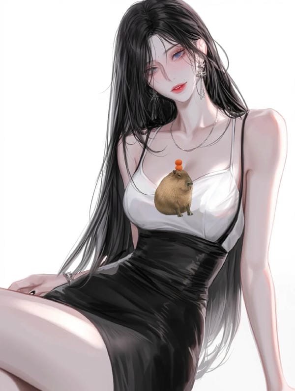 anime nữ tóc đen lạnh lùng (30)