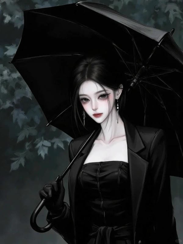 anime nữ tóc đen lạnh lùng (6)