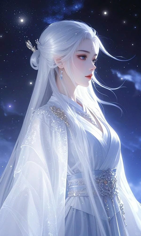 anime nữ tóc trắng (1)