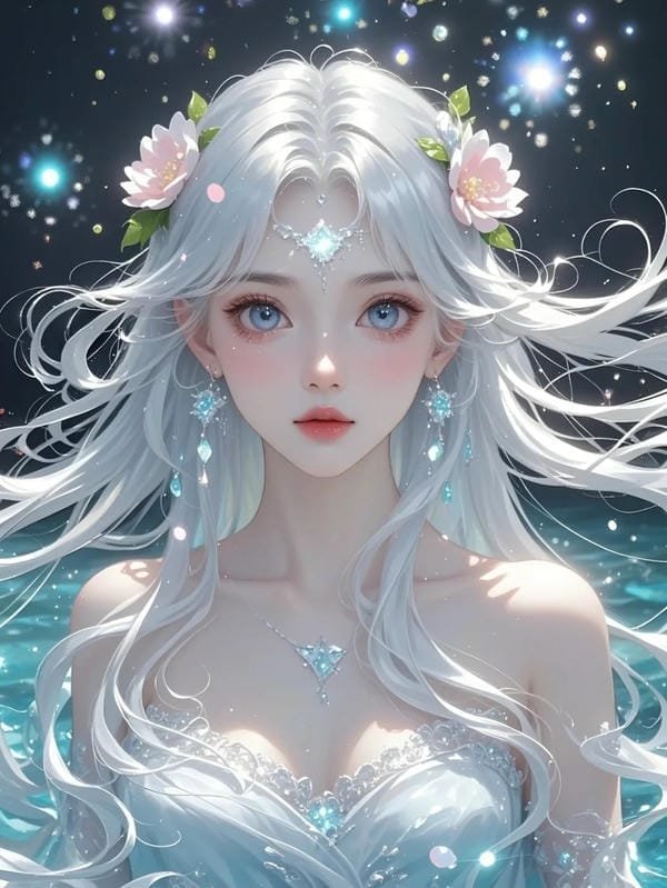 anime nữ tóc trắng (16)