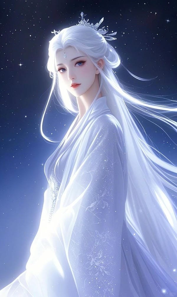 anime nữ tóc trắng (2)