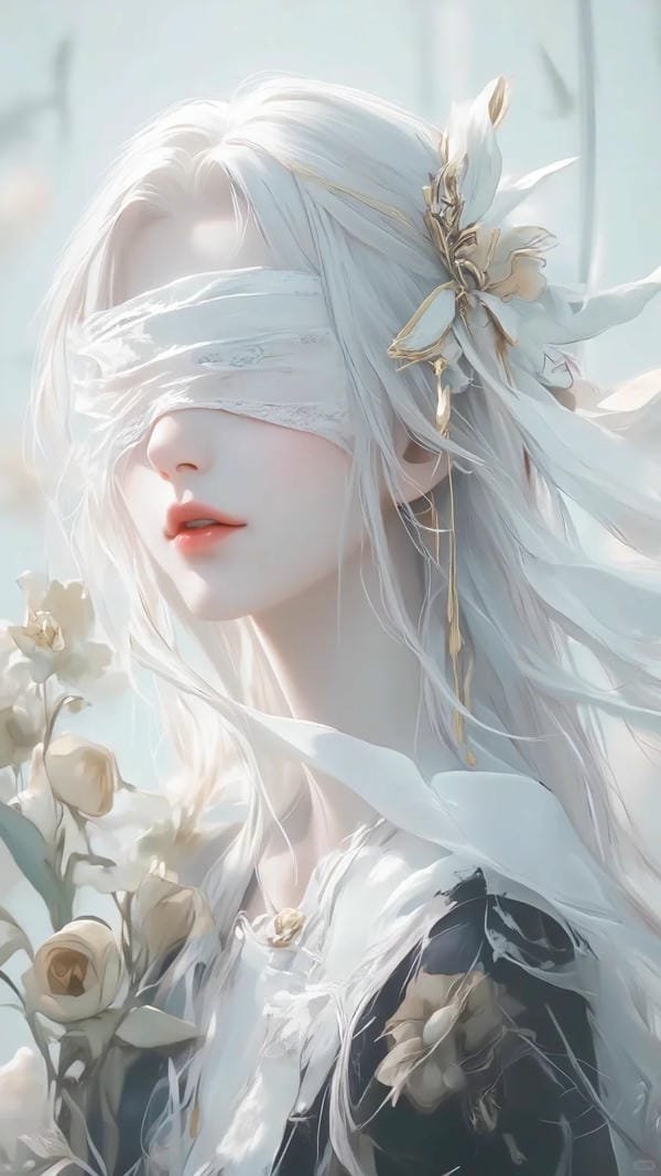 anime nữ tóc trắng (21)