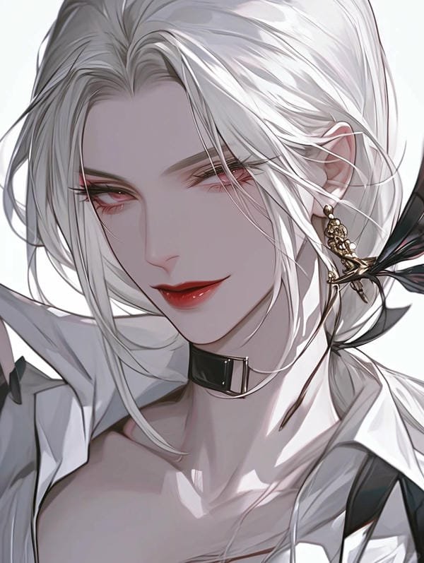 anime nữ tóc trắng lạnh lùng (31)