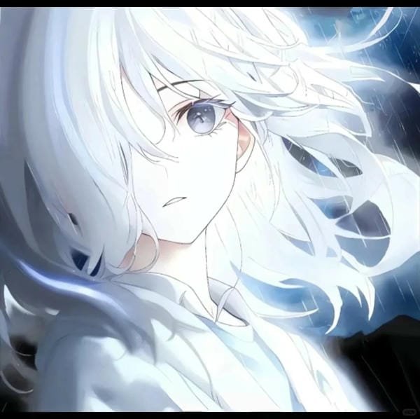 anime nữ tóc trắng lạnh lùng (36)