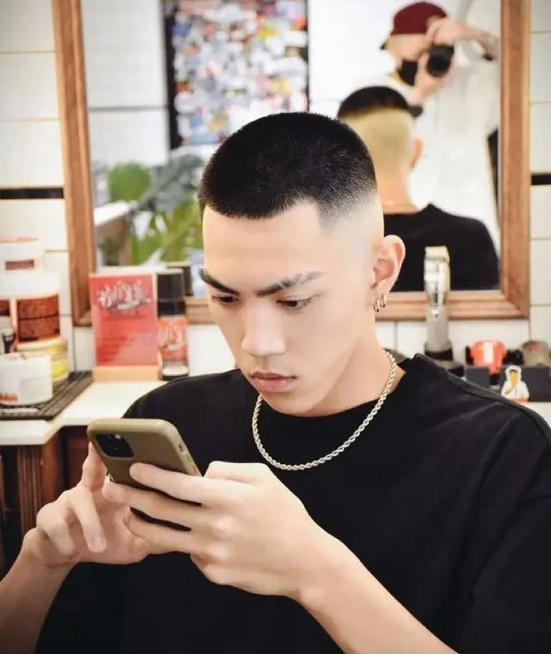 các mẫu tóc nam mùa hè đẹp