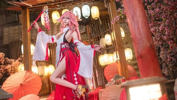 cosplay yae miko (15)