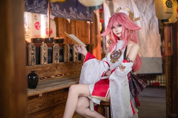 cosplay yae miko (21)