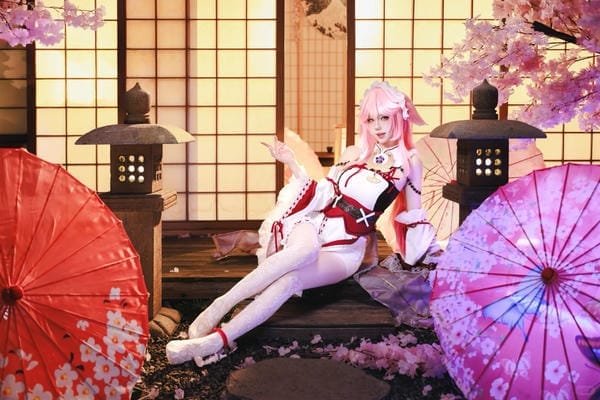 cosplay yae miko (26)