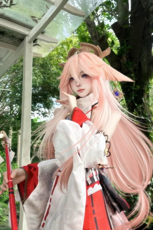 cosplay yae miko (28)