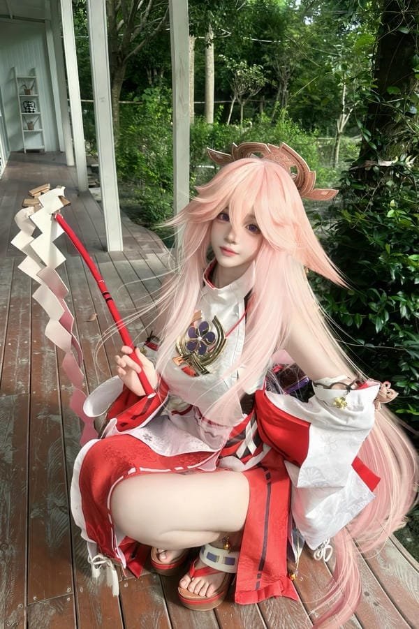 cosplay yae miko (29)
