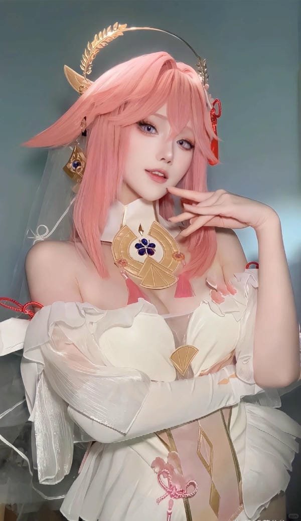 cosplay yae miko (5)