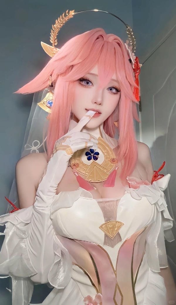 cosplay yae miko (6)