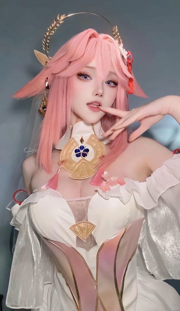 cosplay yae miko (7)