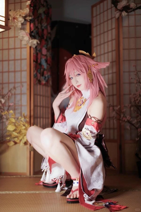cosplay yae miko (9)