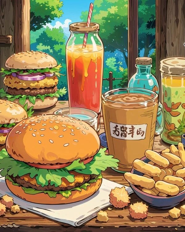 đồ ăn anime​ (8)