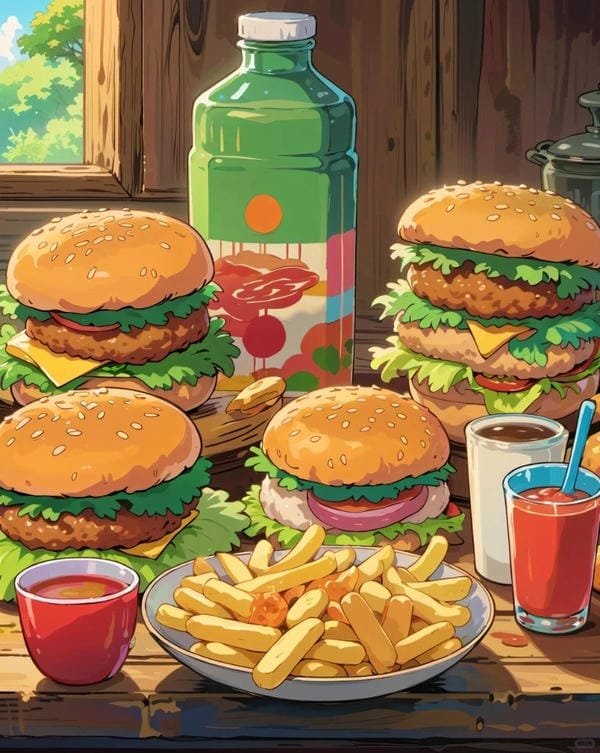 đồ ăn anime​ (9)