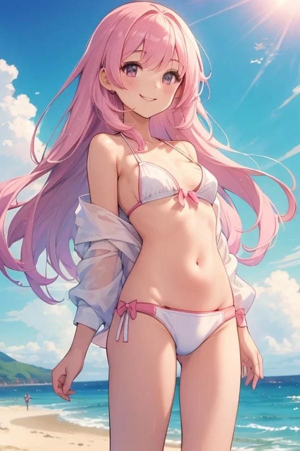 gái anime mặc đồ bơi (23)